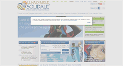 Desktop Screenshot of lunadimielesolidale.it