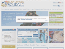 Tablet Screenshot of lunadimielesolidale.it